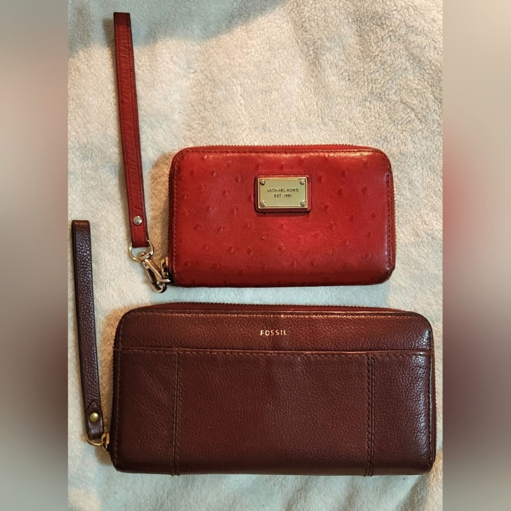 Michael Kors & Fossil Wallets